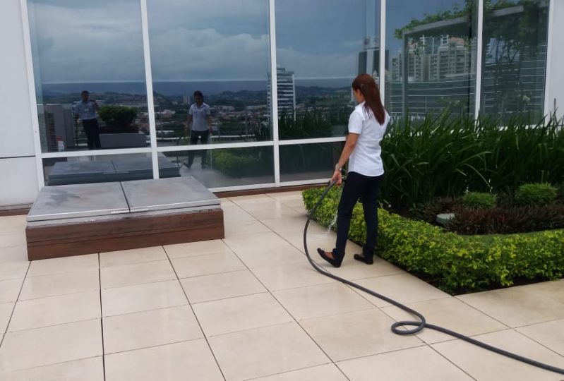 Servicios de limpieza de edificios en Panamá