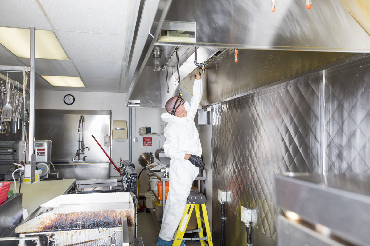 Commercial kitchen deals duct cleaning