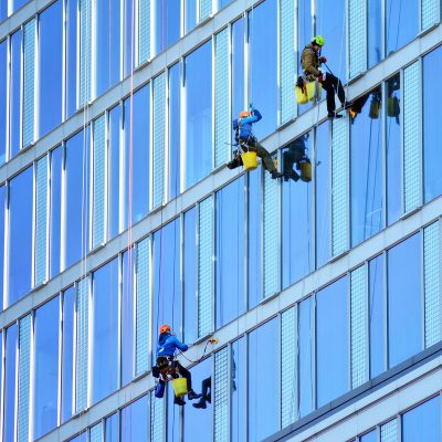High-rise Building Window Cleaning