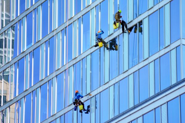 High-rise Building Window Cleaning