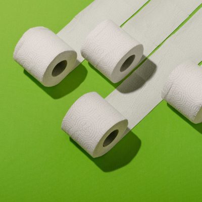 Toilet paper distributor in Panama