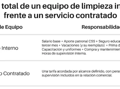 Empresa de servicio de limpieza en Panamá